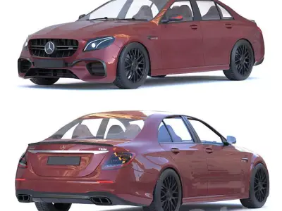 Mercedes-AMG E63 S 3D model
