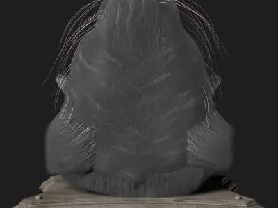 Pantera Pen Stuffed 3D model