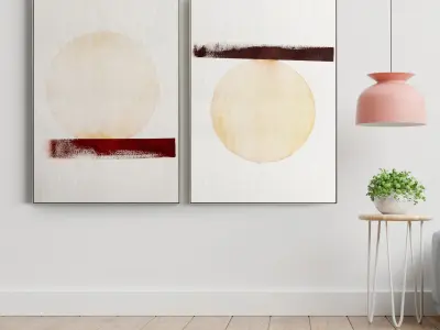 Photo Frame 125 Low-poly 3D model