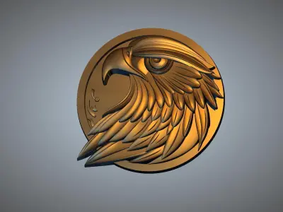 EAGLE 3D print model 12