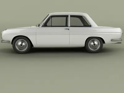 DKW F102 Coupe 3D model