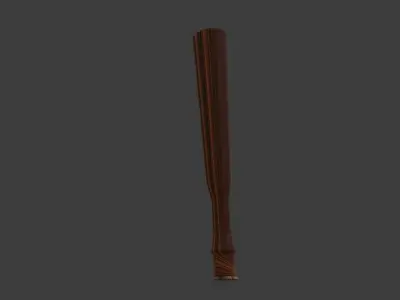 Stick baseball bat Free 3D model
