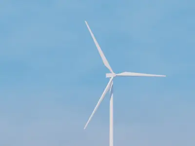 Wind Turbine 3D model