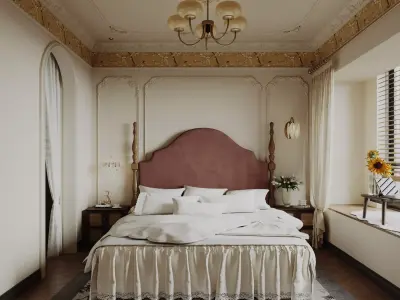  Bedroom interior 59 3D model