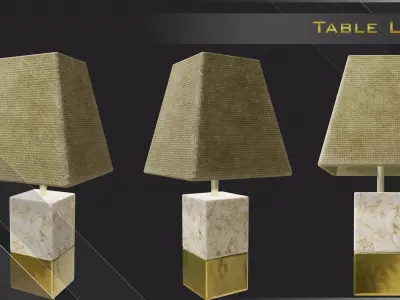 Modern Table Lamp   3D model