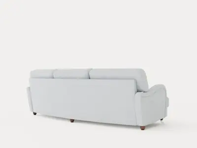 Howard Luxury 4 Seater Sofa Swung Low-poly 3D model