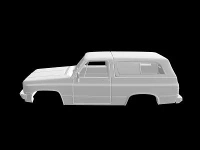 Chevrolet Blazer 1979 3D print model