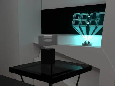 modern interior asset Free 3D model