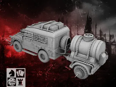 Mad car 4 3D print model