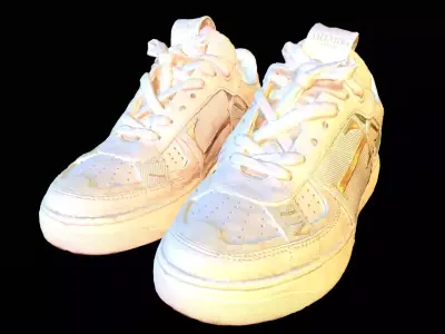 VALENTINO SHOES PBR Low-poly 3D model