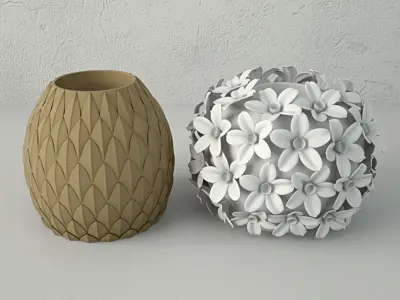 Tealight Holders by ZARA HOME 3 3D model