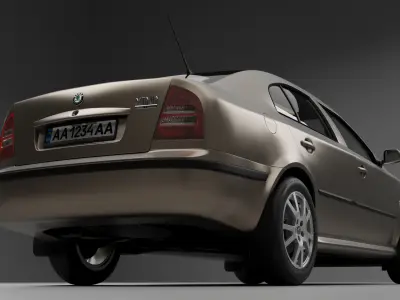Skoda Octavia Tour 2009 3D model