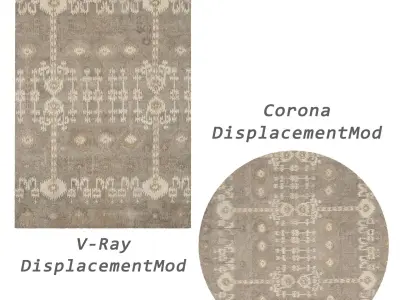 Rugs No 75 Low-poly 3D model