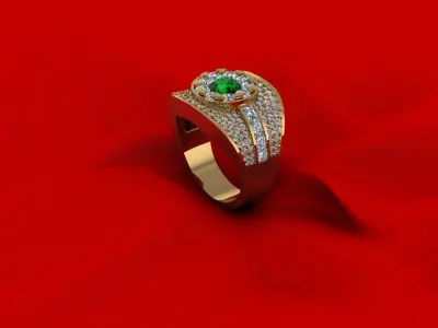 Man Wedding Ring 260 3D print model