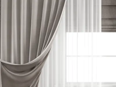 Curtain 502 3D model