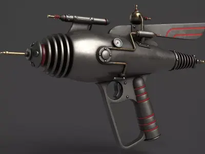 Fantasy Gun 10 3D model