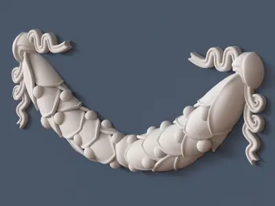 Swag Onlay 3D model
