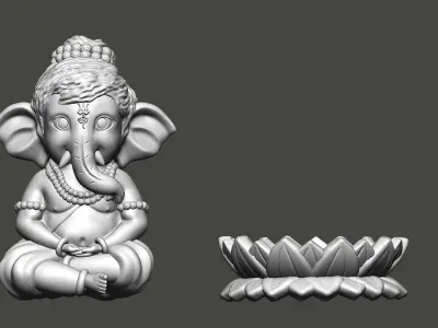 Lord Ganesh Ji 3D print model