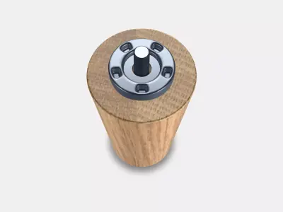 BRYNILEN Leg 1 Low-poly 3D model