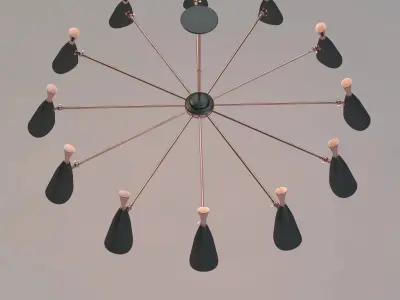 Duke Chandelier v1 by DelightFULL 3D model