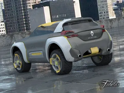 Renault concept vol 2 3D model