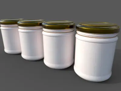 Jars L-O-V-E  3D model