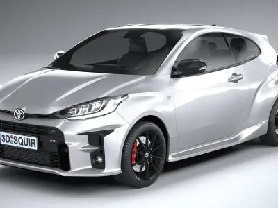 Toyota GR Yaris 2020 3D model