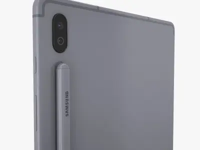 Samsung Galaxy Tab S6 Full Color 3D model