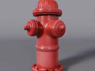 Hydrant 3D model