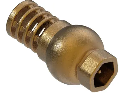 Premium Foot Valve 3D print model