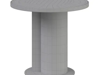 Viola Side Table by Elve luxury 3D model