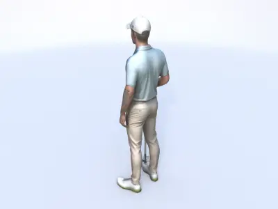 Golf 3D model