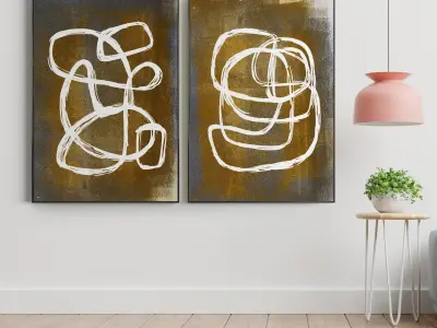 Photo Frame 58 Low-poly 3D model