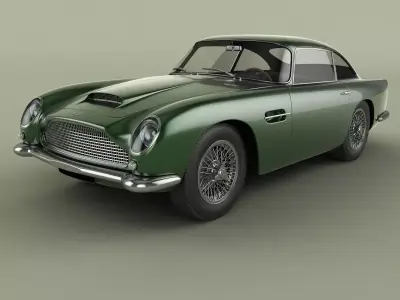 Aston Martin DB4 GT 3D model