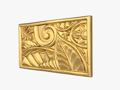 Classic decor ornament 246 3D model