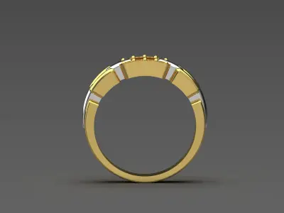 Luxury man Rolex design diamond ring model ror0027 3D print model