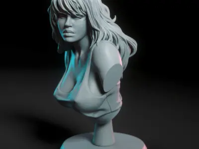 Druuna Bust Free 3D print model