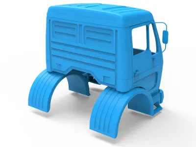 Mercedes Benz NG 1632 3D print model