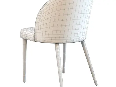 Camille Dining Chair - Crate and Barrel  3D model