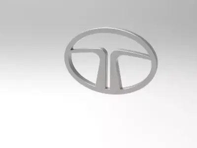 Tata Motors logo 3D print model