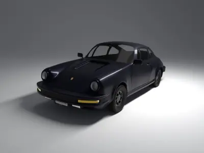 1985 PORSCHE 911 3D model