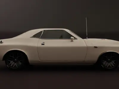 Dodge Challenger 1970 RT 3D model
