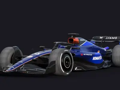 F1 Williams FW46 2024 3D model