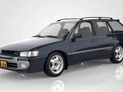 Toyota Corolla BZ-Touring Wagon 3D model