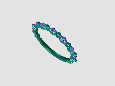 WEDDING RING STACK MY033 3D print model