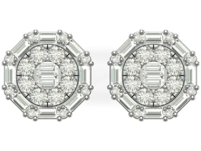Earring 3D print model 27