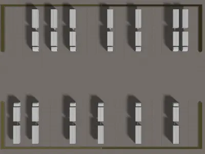 Truck parking 24L02 3D model