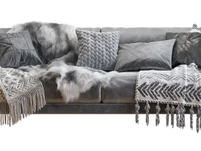 Joy sofa 228 cm 3D model