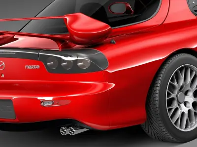 Mazda RX-7 1998-2002 3D model