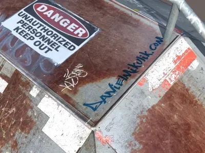 Rail Ractangle Skate Ramp Low Poly 3d Model Low-poly 3D model